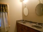Double Sinks in the Master Bathroom
